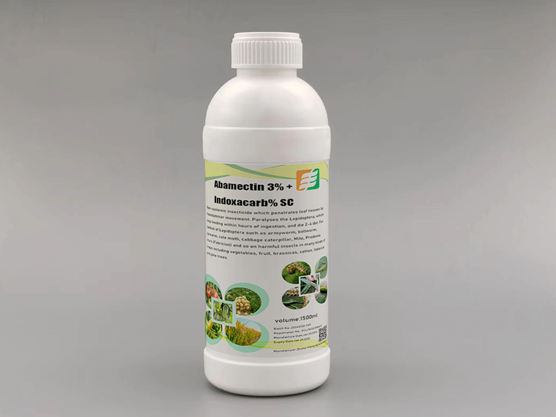 Abamectin 3% + Indoxacarb 6% SC
