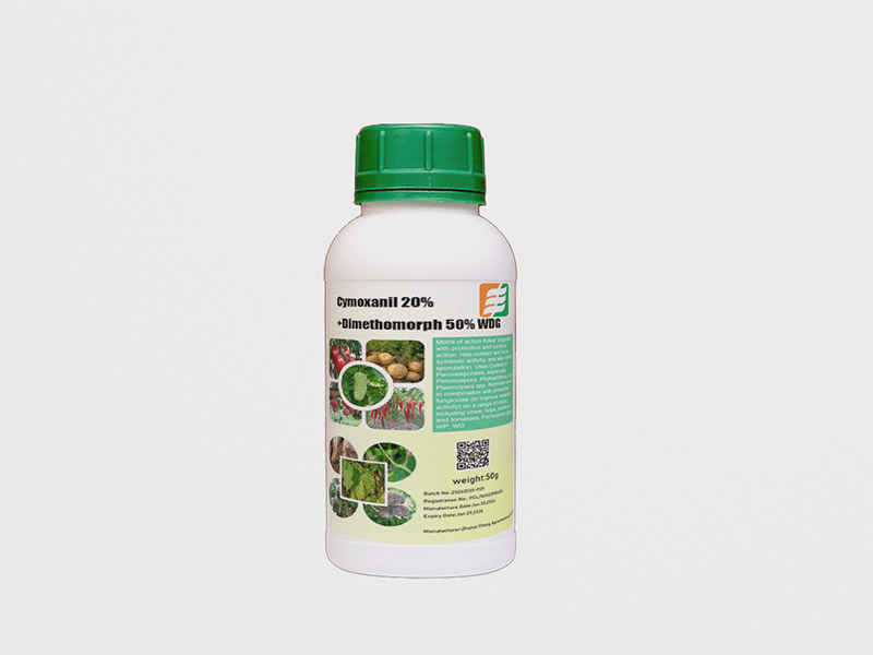 Cymoxanil 20% + Dimethomorph 50% WDG