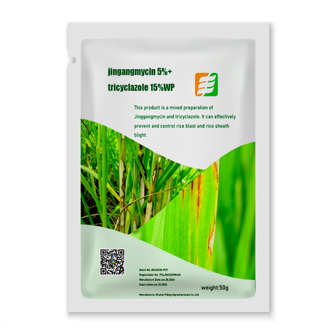 jingangmycin5%+tricyclazole15%WP